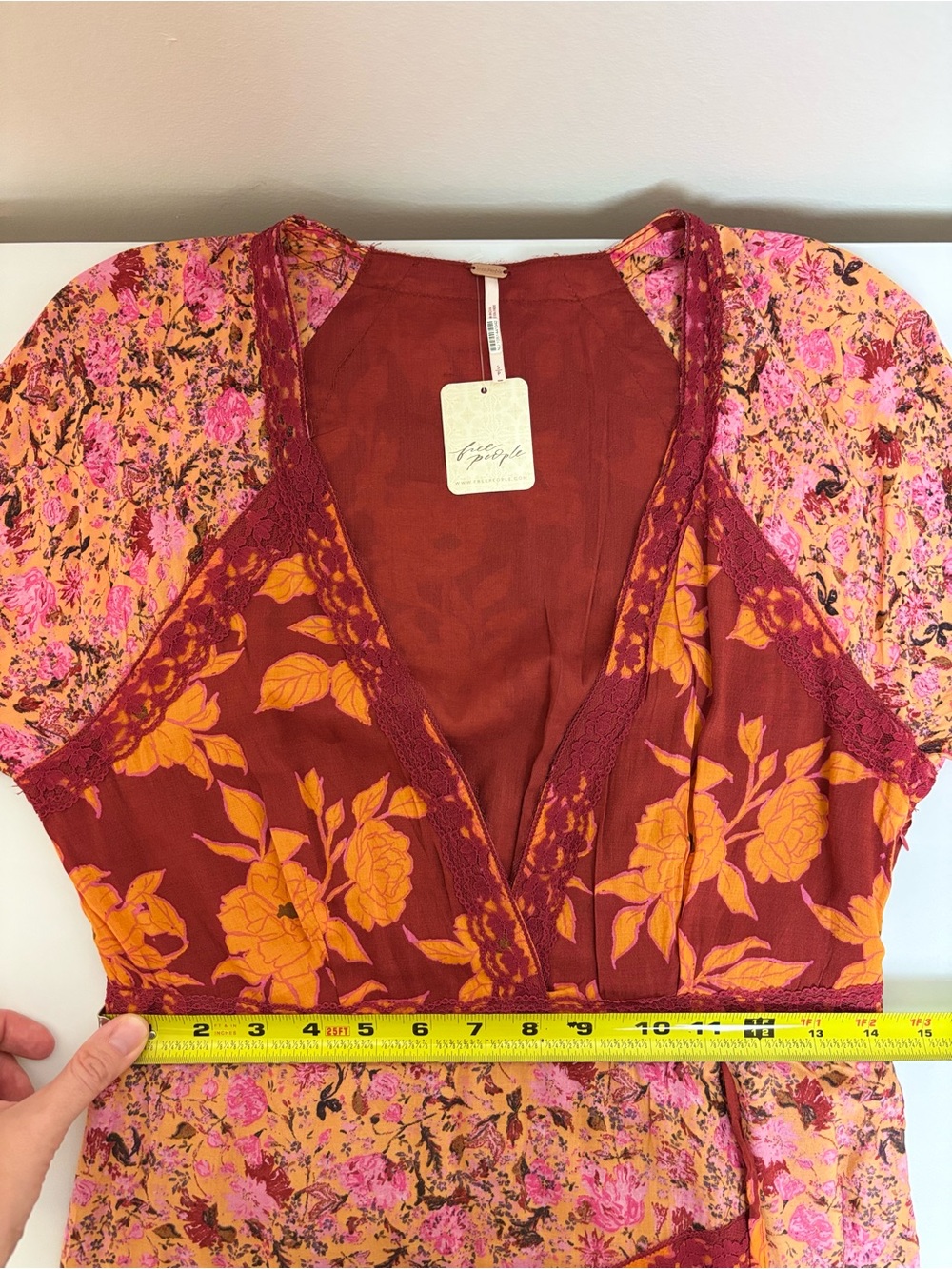 Free People Tilda Wrap Dress Size S - Picture 15 of 16